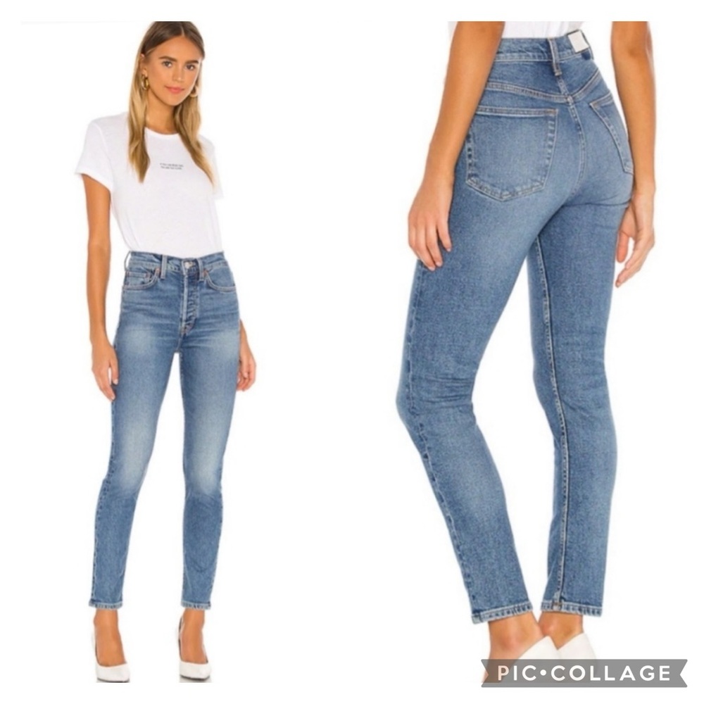 RE/DONE 90s High Rise Ankle Crop